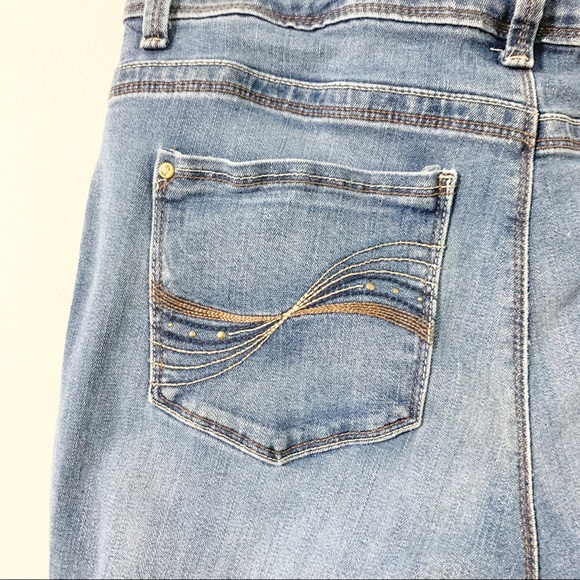 Lee Perfect Fit 1889 Classic Medium Wash Straight Leg Jeans Size 10 Short - Picture 6 of 10